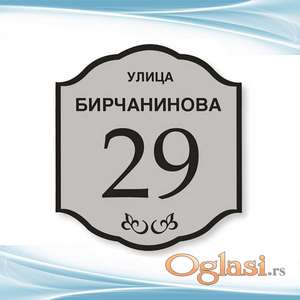 Kućni Brojevi Retro